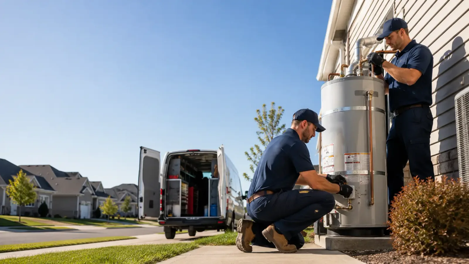 Water Heater Installation in Luverne, ND